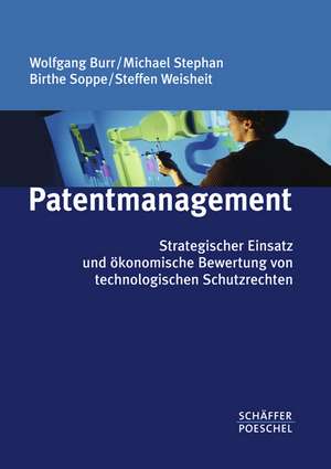 Patentmanagement de Wolfgang Burr