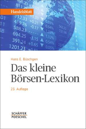 Das kleine Börsen-Lexikon de Hans E. Büschgen