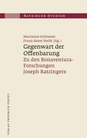 Gegenwart der Offenbarung de Marianne Schlosser