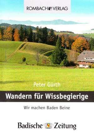 Wandern für Wissbegierige 1 de Peter Gürth