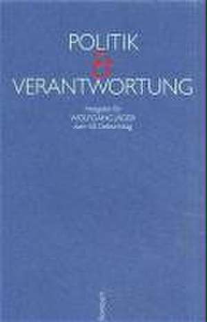 Politik und Verantwortung de Ingeborg Villinger