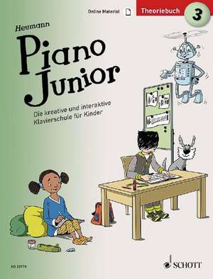 Piano Junior: Theoriebuch 3 de Hans-Günter Heumann