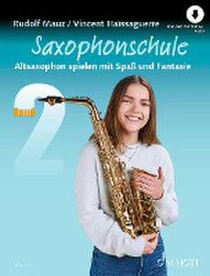 Saxophonschule 2. Alt-Saxophon. Lehrbuch. de Vincent Haissaguerre