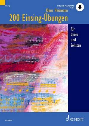 200 Einsing-Übungen de Klaus Heizmann