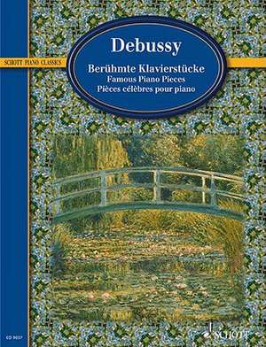 Berühmte Klavierstücke de Claude Debussy