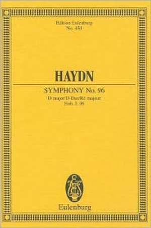 Sinfonie Nr. 96 D-Dur, "Mirakel" de JOSEPH HAYDN