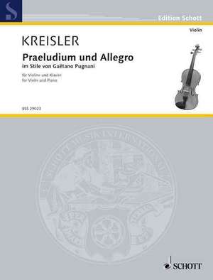 Praeludium und Allegro de Fritz Kreisler