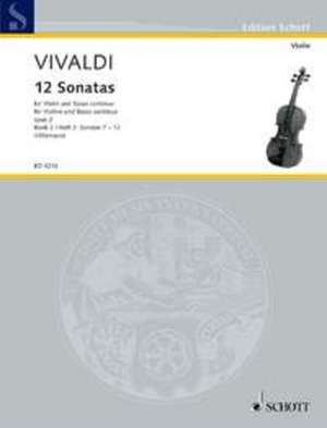 12 Sonaten de Antonio Vivaldi