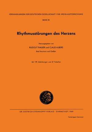 Rhythmusstörungen des Herzens de Rudolf Thauer