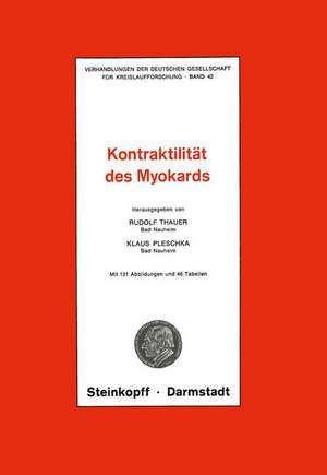 Thema: Kontraktilität des Myokards de R. Thauer