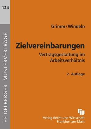 Zielvereinbarungen de Detlef Grimm