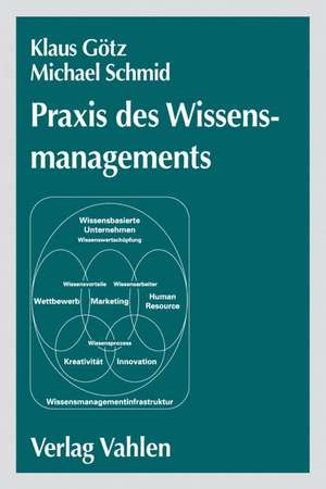 Praxis des Wissensmanagements de Klaus Götz