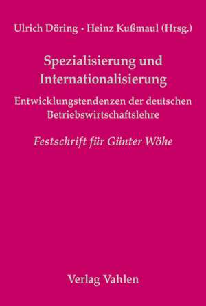 Spezialisierung und Internationalisierung de Ulrich Döring