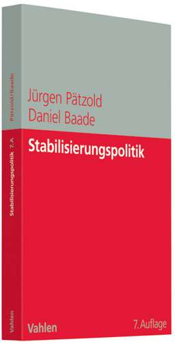 Stabilisierungspolitik de Jürgen Pätzold