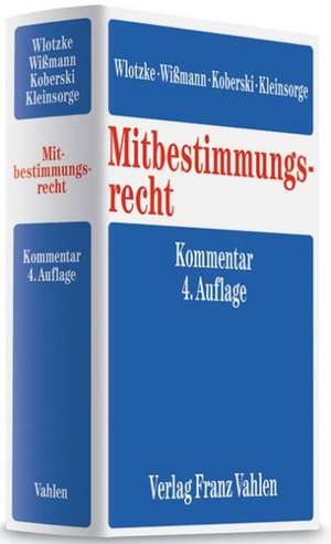 Mitbestimmungsrecht de Hellmut Wißmann