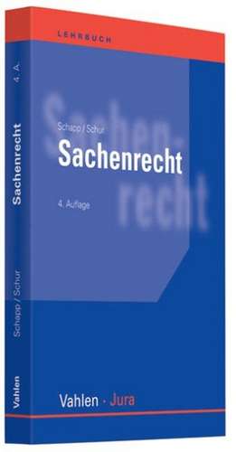 Sachenrecht de Jan Schapp