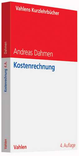 Kostenrechnung de Andreas Dahmen