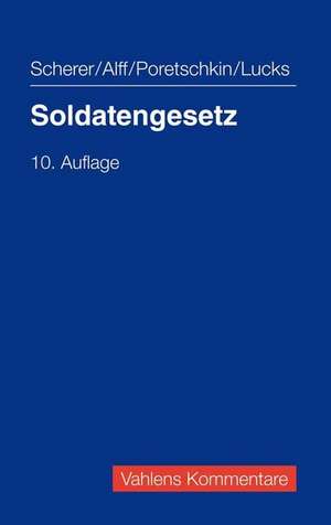 Soldatengesetz de Alexander Poretschkin
