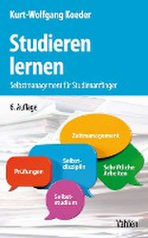 Studieren lernen de Kurt-Wolfgang Koeder