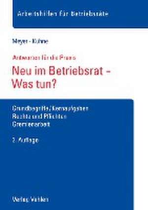 Neu im Betriebsrat - Was tun? de Sören Meyer