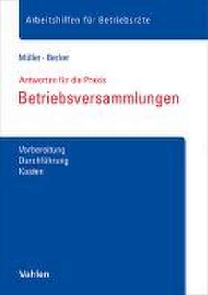 Betriebsversammlungen de Stefan Müller