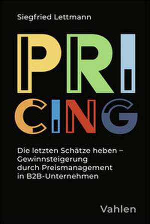 Pricing de Siegfried Lettmann