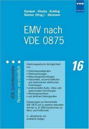 EMV nach VDE 0875 de U. Kampet