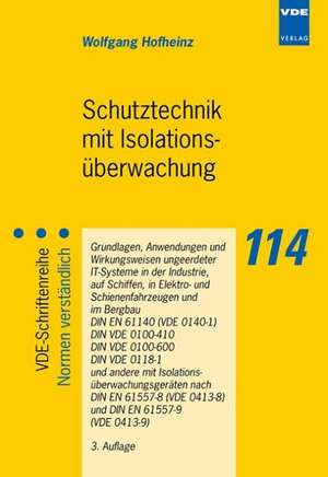 Schutztechnik mit Isolationsüberwachung de Wolfgang Hofheinz