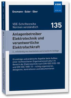 Anlagenbetreiber Elektrotechnik und verantwortliche Elektrofachkraft de Stefan Euler