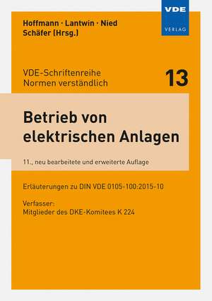 Betrieb von elektrischen Anlagen de DKE-Komitee K 224