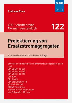 Projektierung von Ersatzstromaggregaten de Andreas Rosa