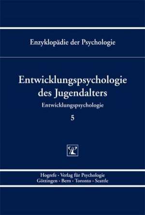 Entwicklungspsychologie des Jugendalters de Rainer K. Silbereisen