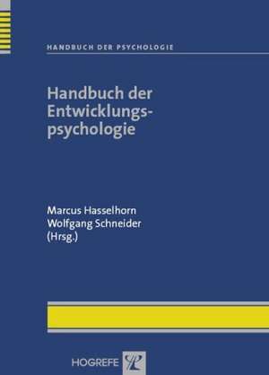 Handbuch der Entwicklungspsychologie de Marcus Hasselhorn