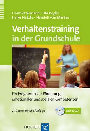 Verhaltenstraining in der Grundschule de Franz Petermann