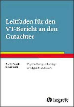 Leitfaden für den VT-Bericht an den Gutachter de Daniel Surall