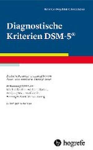 Diagnostische Kriterien DSM-5 de American Psychiatric Association