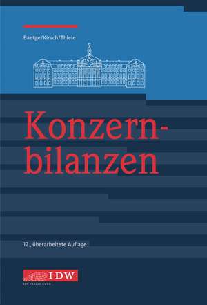 Konzernbilanzen de Jörg Baetge
