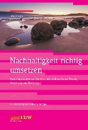 Nachhaltigkeit richtig umsetzen de Katharina Völker-Lehmkuhl