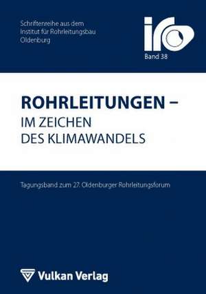 Rohrleitungen - im Zeichen des Klimawandels