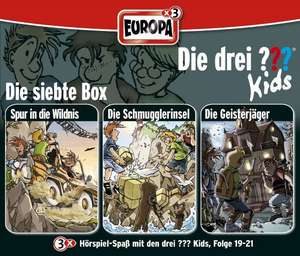 Die drei ??? Kids. 3er Box Folgen 19 - 21 (drei Fragezeichen) 3 CDs