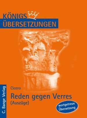 Rede gegen Verres (Auszüge) de Marcus Tullius Cicero