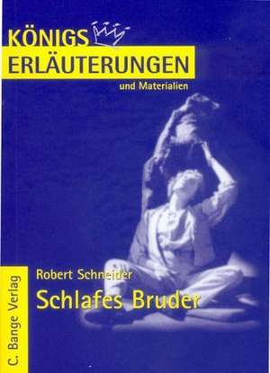 Schlafes Bruder. Erläuterungen und Materialien de Robert Schneider