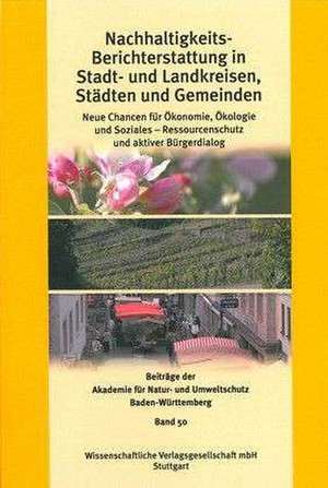 Nachhaltigkeits-Berichterstattung in Stadt- und Landkreisen, Städten und Gemeinden de Karin Blessing