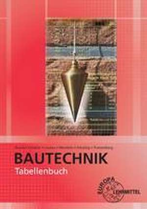 Tabellenbuch Bautechnik de Jens Kickler