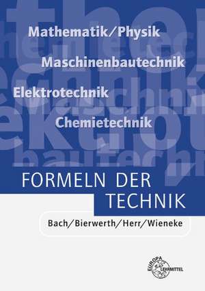 Formeln der Technik de Ewald Bach