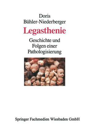 Legasthenie: Geschichte und Folgen einer Pathologisierung de Doris Bühler-Niederberger