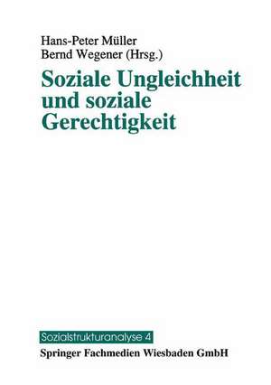 Soziale Ungleichheit und soziale Gerechtigkeit de H.-P. Müller