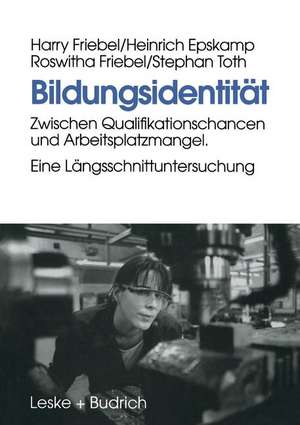 Bildungsidentität: Zwischen Qualifikationschancen und Arbeitsplatzmangel. Eine Längsschnittuntersuchung de Harry Friebel