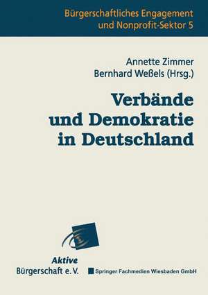 Verbände und Demokratie in Deutschland de Annette Zimmer