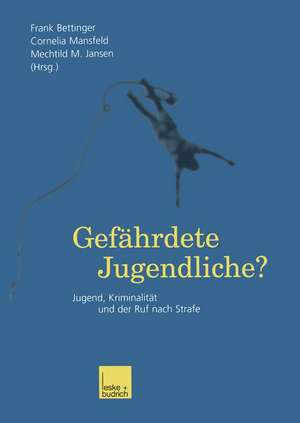 Gefährdete Jugendliche?: Jugend, Kriminalität und der Ruf nach Strafe de Frank Bettinger